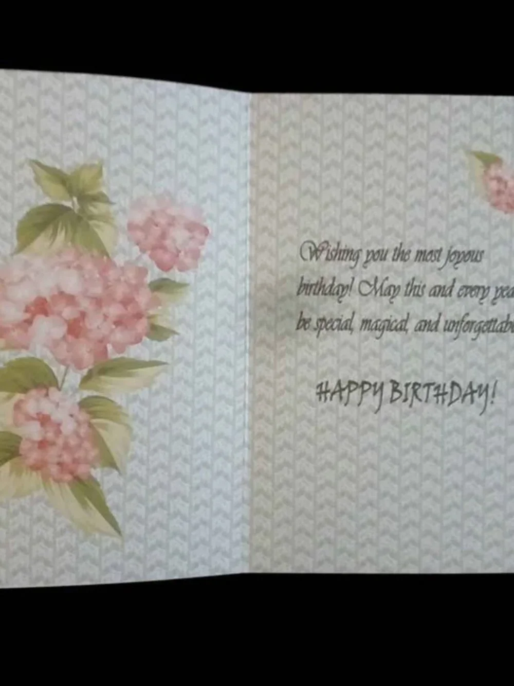 Birthday Greeting Cards - Lavender and Hydrangea